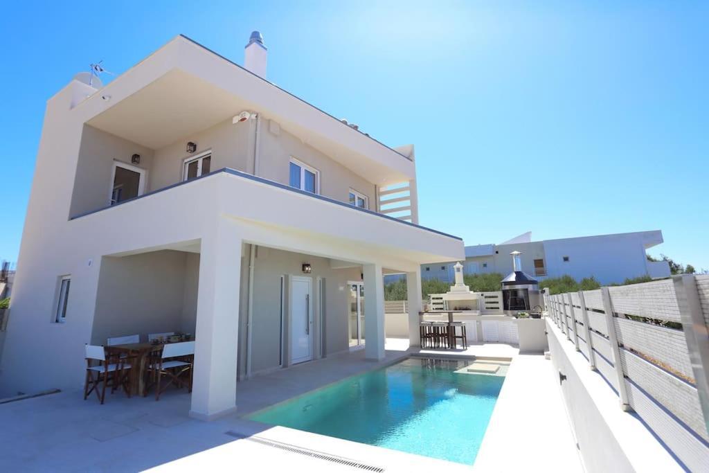Villa Constantino With Heated Pool Kato Gouves エクステリア 写真